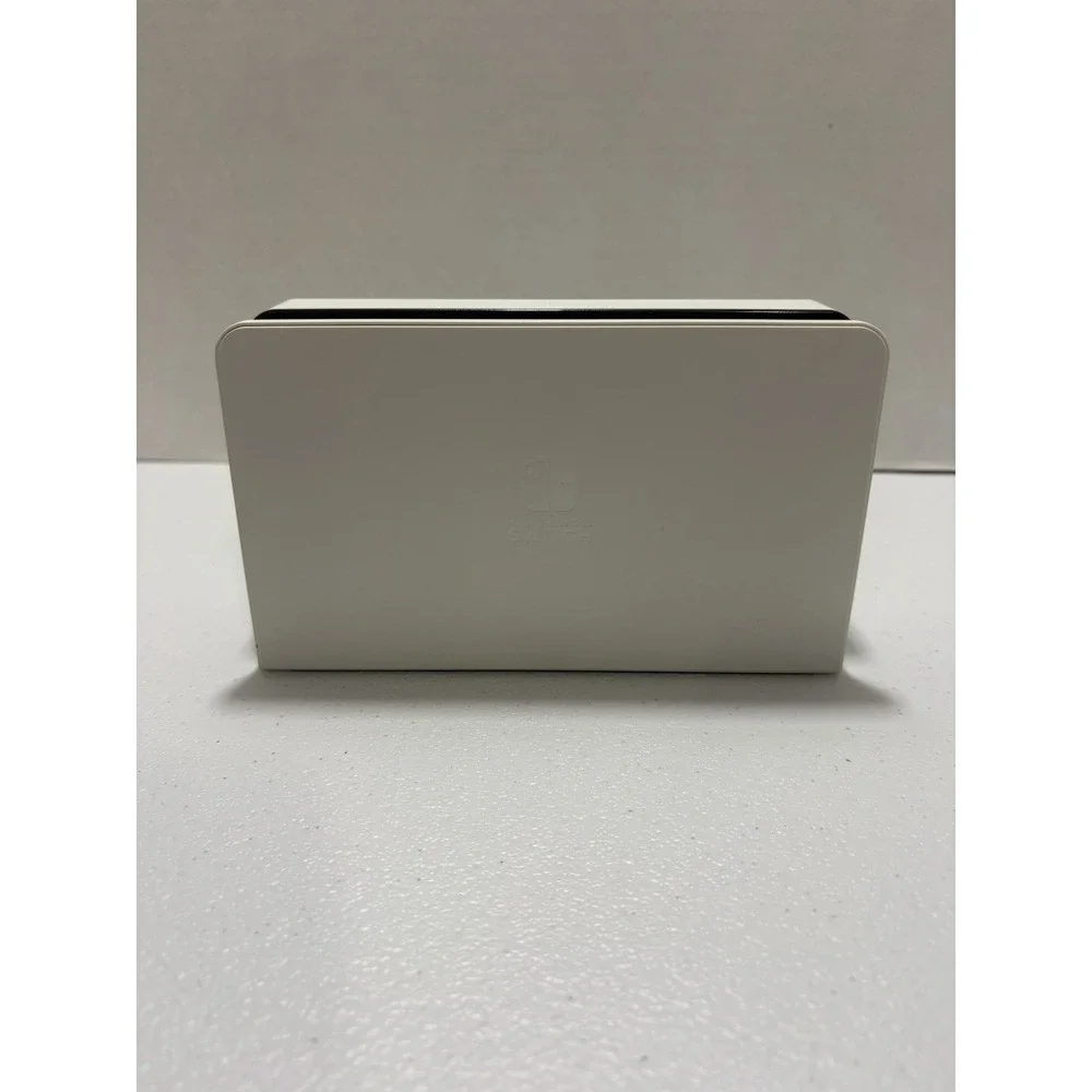 Nintendo Switch OLED Complete Accessory Bundle White Genuine OEM Dock, Charger,+